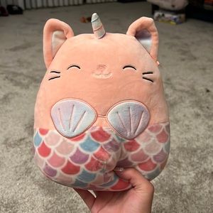 Squishmallows Mitzie the Caticorn-Mermaid 8" Stuffed Plush